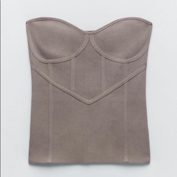 Zara Bustier Top - Picture 1 of 5
